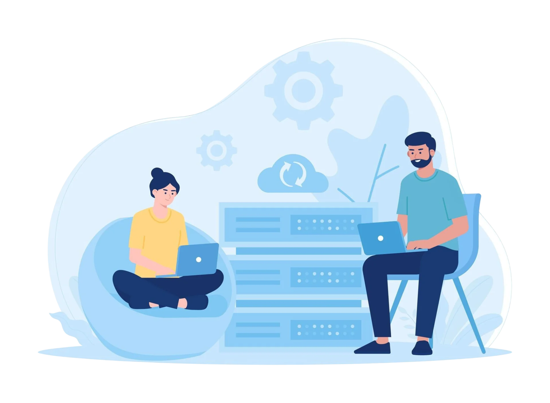 autoscaling wordpress hosting performance graphic