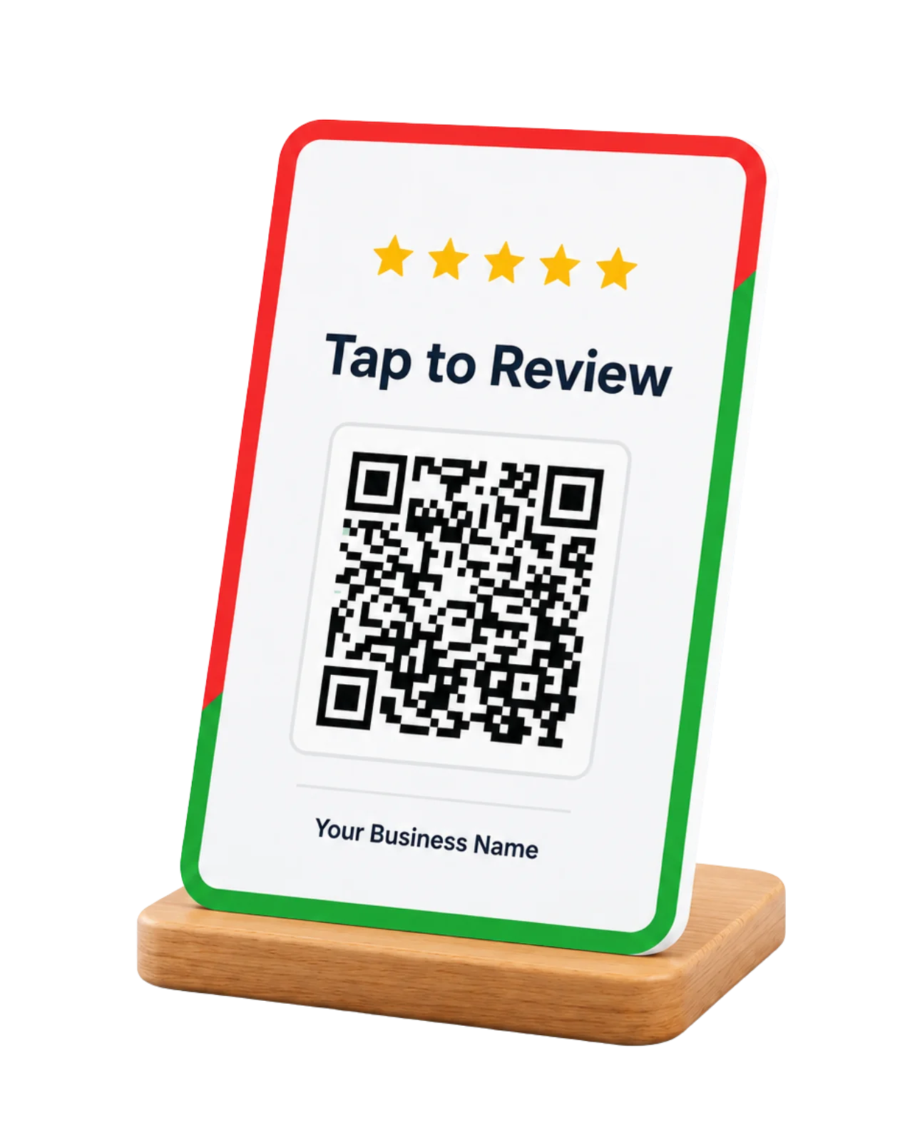 Free Google Review QR Code Generator Cards